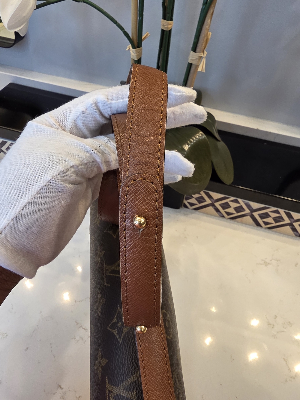 Louis Vuitton Monogram Canvas Crossbody Bag in Brown - Picture 12 of 15